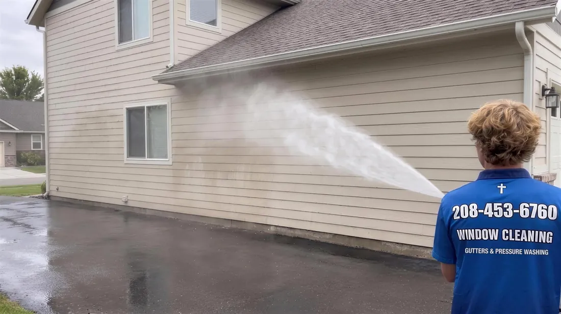 Window cleaning vs pressure washing vs house washing